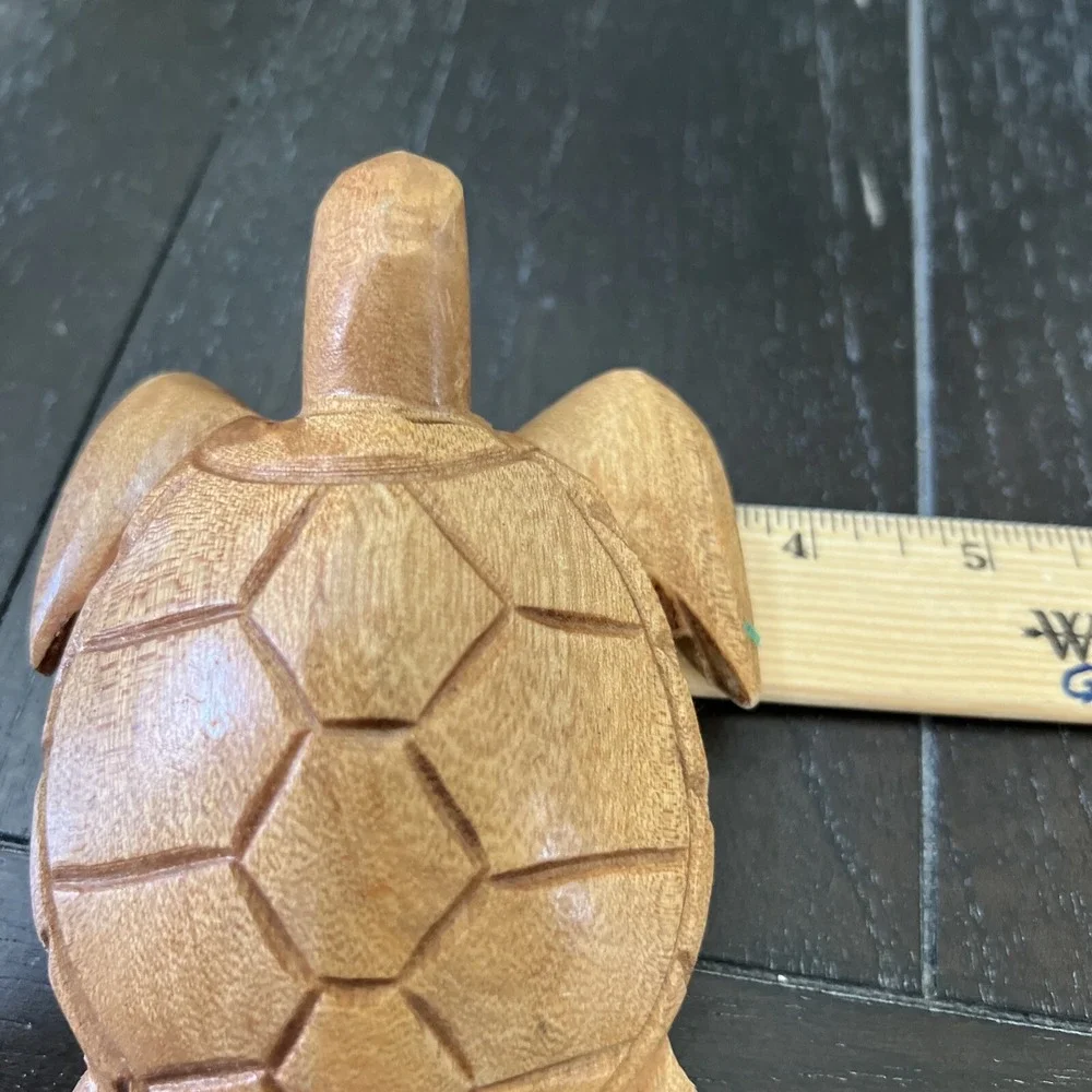 Wood Carved Turtle 5